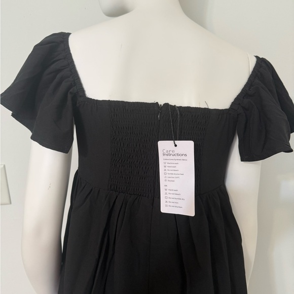 women's midi dress, size S, black - Picture 6 of 10